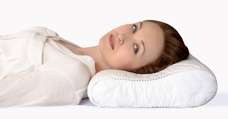 Woman orthopedic pillow