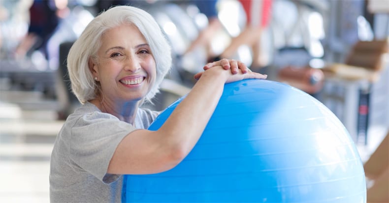 Exercises on a Swiss Ball Help Back Pain Patients!