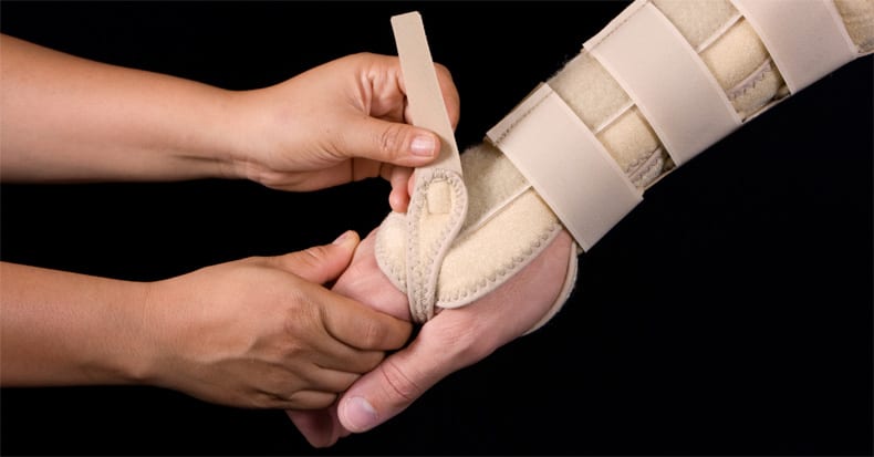 Carpal tunnel syndrome splint